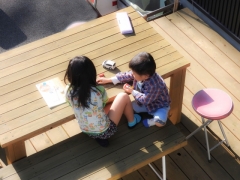 オシャレなベランダでコーヒータイム~夢のベランダリフォーム~